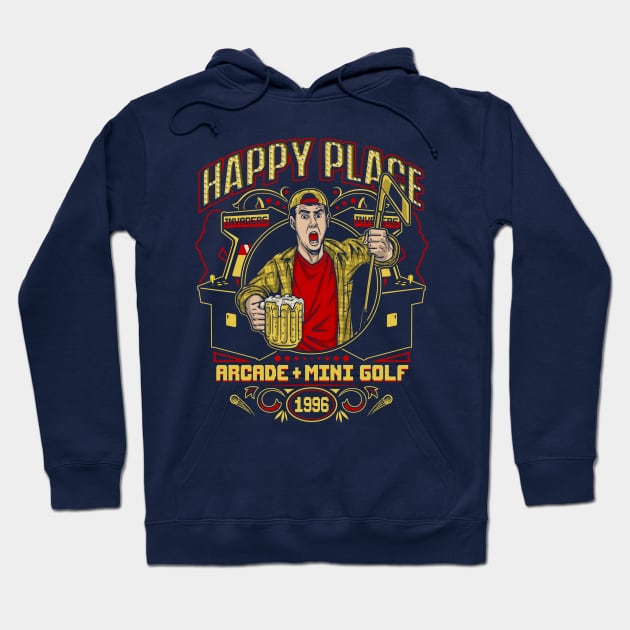 Happy Place Hoodie by Punksthetic